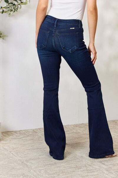 Kancan Full Size Mid Rise Flare Jeans king-general-store-5710.myshopify.com