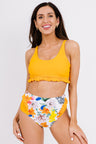 Floral Frill Trim Two-Piece Swim Set king-general-store-5710.myshopify.com