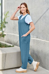 Double Take Full Size Sleeveless Straight Jumpsuit king-general-store-5710.myshopify.com