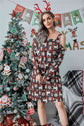 Christmas Asymmetrical Neck Long Sleeve Dress king-general-store-5710.myshopify.com