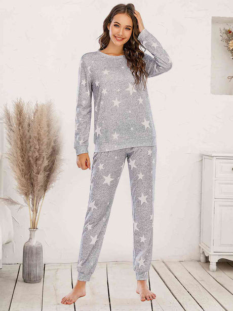 Star Top and Pants Lounge Set king-general-store-5710.myshopify.com