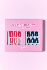 SO PINK BEAUTY Press On Nails 2 Packs king-general-store-5710.myshopify.com