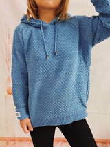 Drawstring Long Sleeve  Hooded Sweater king-general-store-5710.myshopify.com