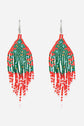 Christmas Beaded Earrings king-general-store-5710.myshopify.com