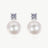 Moissanite Pearl Stud Earrings king-general-store-5710.myshopify.com