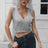 Cable-Knit Deep V Cropped Knit Vest king-general-store-5710.myshopify.com