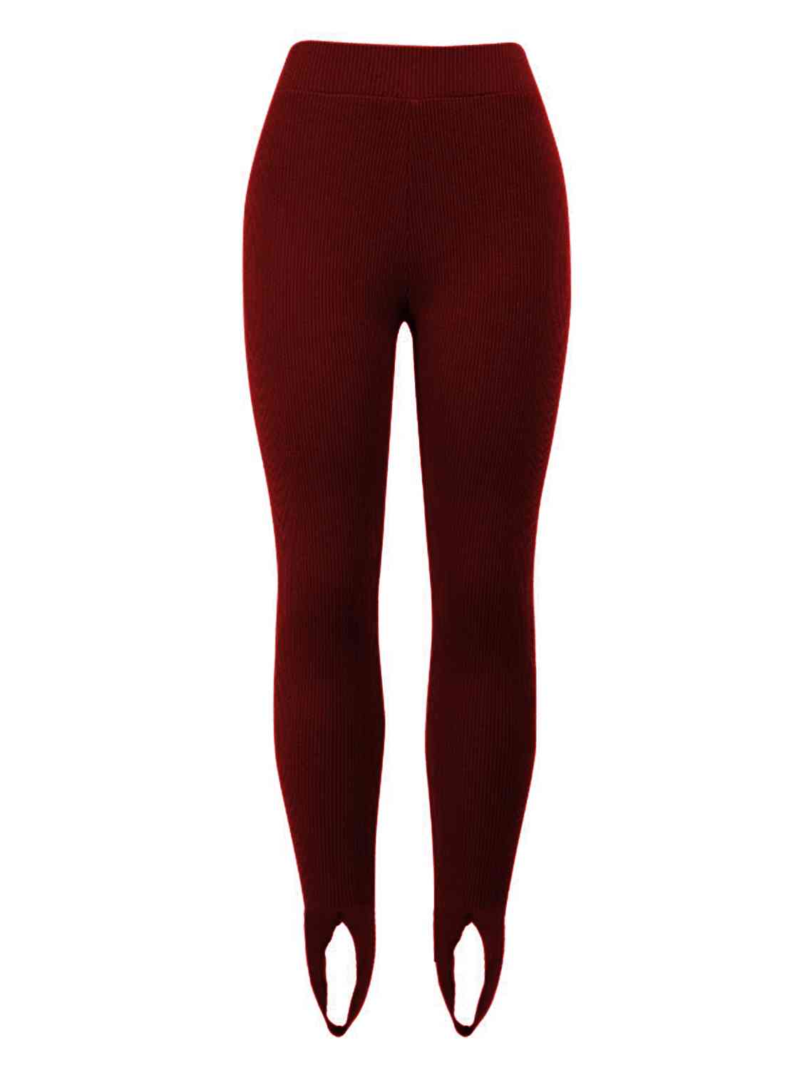 Ribbed Mid Waist Leggings king-general-store-5710.myshopify.com