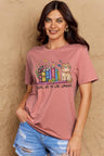 Simply Love Full Size BOOKS ARE MY LOVE LANGUAGE Graphic Cotton Tee king-general-store-5710.myshopify.com