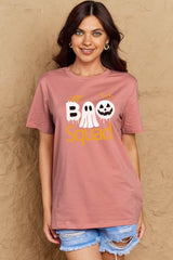 Simply Love Full Size BOO SQUAD Graphic Cotton T-Shirt king-general-store-5710.myshopify.com