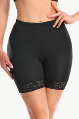 Full Size Lace Trim Lifting Pull-On Shaping Shorts king-general-store-5710.myshopify.com