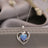 Opal Heart Pendant Necklace king-general-store-5710.myshopify.com