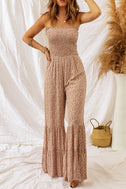 Floral Spaghetti Strap Smocked Wide Leg Jumpsuit king-general-store-5710.myshopify.com