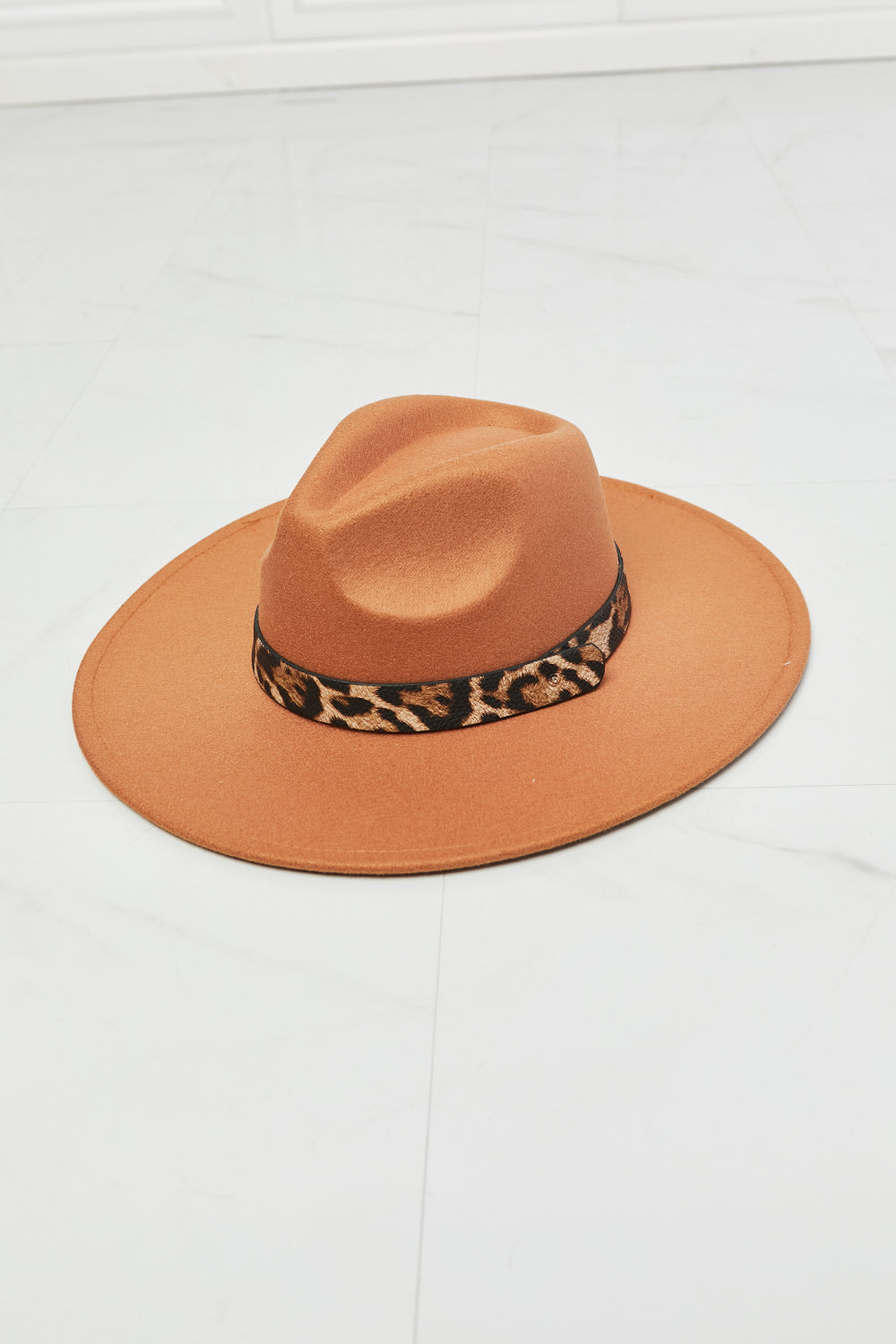 Fame In The Wild Leopard Detail Fedora Hat king-general-store-5710.myshopify.com