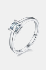 Moissanite 925 Sterling Silver Solitaire Ring king-general-store-5710.myshopify.com