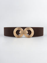 Geometric Buckle Elastic Wide Belt king-general-store-5710.myshopify.com