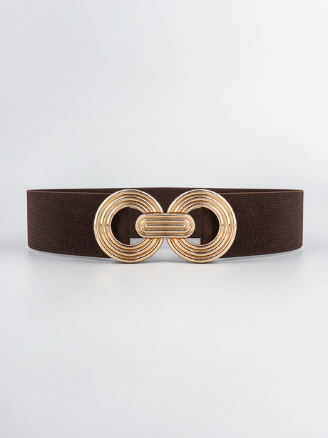 Geometric Buckle Elastic Wide Belt king-general-store-5710.myshopify.com