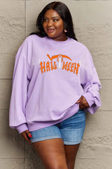 Simply Love Full Size HALLOWEEN TRICK OR TREAT Graphic Sweatshirt king-general-store-5710.myshopify.com