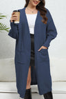 Open Front Dropped Shoulder Cardigan king-general-store-5710.myshopify.com