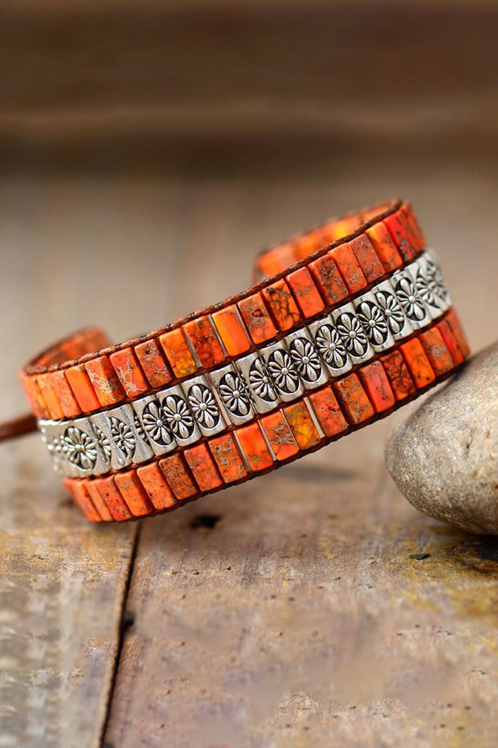 Handmade Triple Layer Natural Stone Bracelet king-general-store-5710.myshopify.com