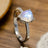 High Quality Natural Moonstone Teardrop Side Stone Ring king-general-store-5710.myshopify.com