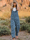 Full Size Printed V-Neck Sleeveless Jumpsuit king-general-store-5710.myshopify.com