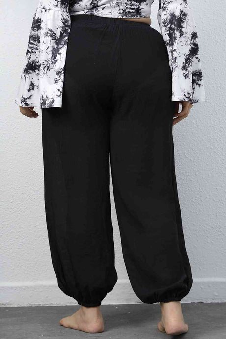 Plus Size Drawstring Jogger Pants king-general-store-5710.myshopify.com