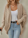 Open Front  Dropped Shoulder Cardigan king-general-store-5710.myshopify.com