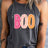 Round Neck Sleeveless BOO Graphic Tank Top king-general-store-5710.myshopify.com