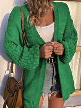 Open Front Cable-Knit Cardigan king-general-store-5710.myshopify.com