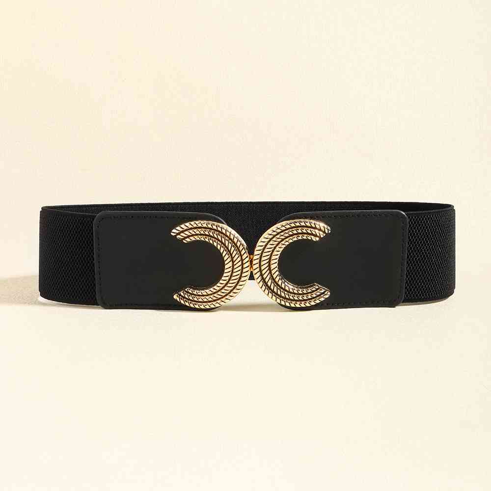 Double C Buckle Elastic Belt king-general-store-5710.myshopify.com