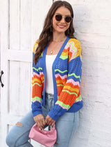 Open Front Openwork Cardigan king-general-store-5710.myshopify.com