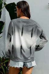 Tie-Dye Drop Shoulder Round Neck Sweatshirt king-general-store-5710.myshopify.com