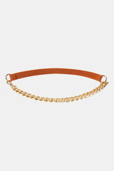 Half Alloy Chain Elastic Belt king-general-store-5710.myshopify.com