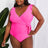 Marina West Swim Full Size Float On Ruffle Faux Wrap One-Piece in Pink king-general-store-5710.myshopify.com