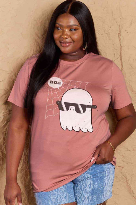 Simply Love Full Size BOO Graphic Cotton T-Shirt king-general-store-5710.myshopify.com
