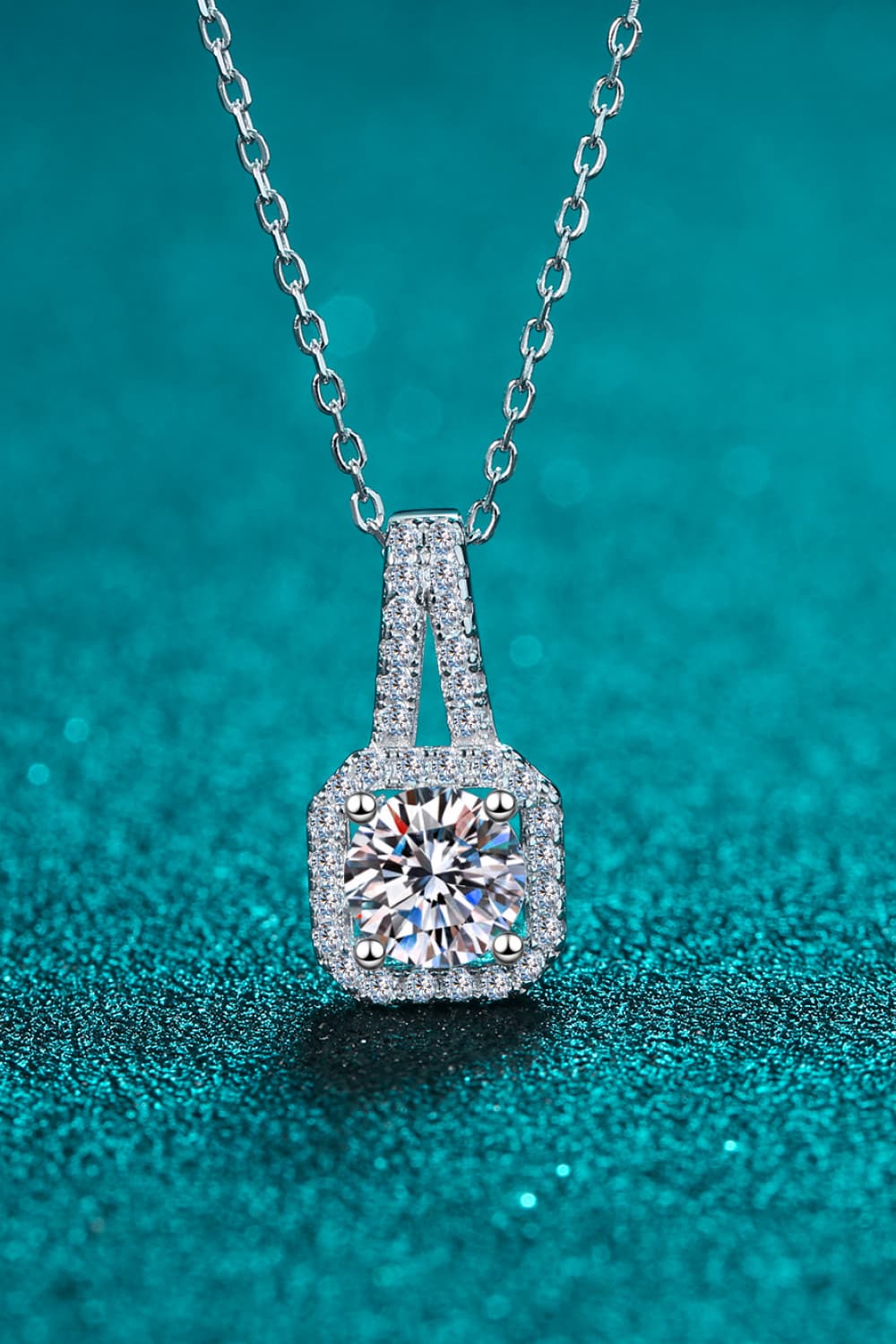 Moissanite 925 Sterling Silver Necklace king-general-store-5710.myshopify.com