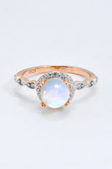 Round Moonstone Ring king-general-store-5710.myshopify.com