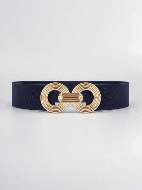 Geometric Buckle Elastic Wide Belt king-general-store-5710.myshopify.com