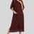 Zip Up Slit Round Neck Night Dress with Pockets king-general-store-5710.myshopify.com
