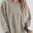 Round Neck Dropped Shoulder Sweatshirt king-general-store-5710.myshopify.com