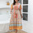 Plus Size Floral Tied Short Sleeve Midi Dress king-general-store-5710.myshopify.com