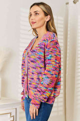 Woven Right V-Neck Long Sleeve Cardigan king-general-store-5710.myshopify.com