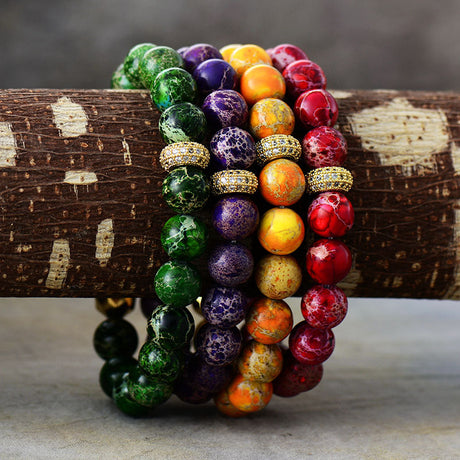 Natural Stone Beaded Bracelet king-general-store-5710.myshopify.com