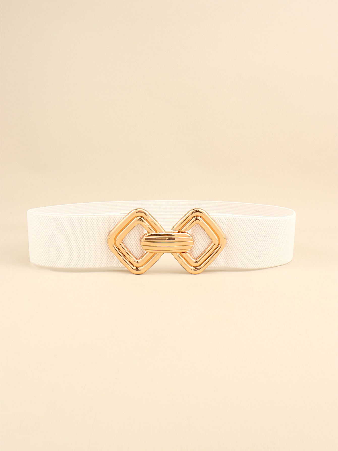 Geometric Buckle Elastic Wide Belt king-general-store-5710.myshopify.com