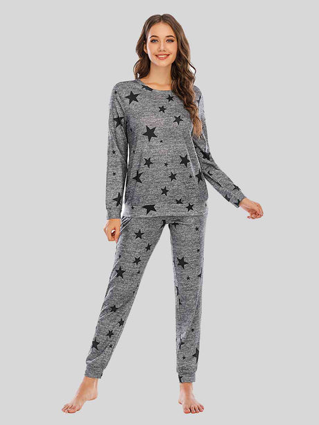 Star Top and Pants Lounge Set king-general-store-5710.myshopify.com