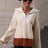 Double Take Color Block Half-Zip Dropped Shoulder Knit Pullover king-general-store-5710.myshopify.com