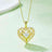 Moissanite 925 Sterling Silver Heart Shape Necklace king-general-store-5710.myshopify.com