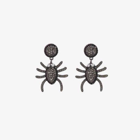 Spider Rhinestone Alloy Earrings king-general-store-5710.myshopify.com