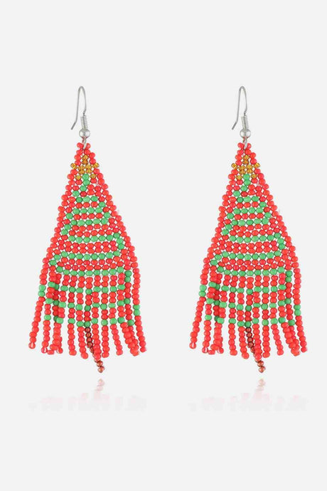 Christmas Beaded Earrings king-general-store-5710.myshopify.com