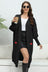 Lantern Sleeve Open Front Pocketed Cardigan king-general-store-5710.myshopify.com